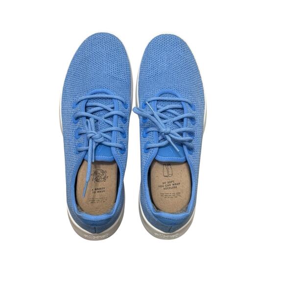 NIB! Allbirds Men's Tree Runner Sustainable in Pure Azul Blue  - Size 14 - Picture 3 of 8